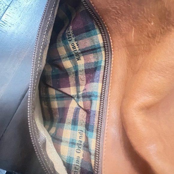 Marino Orlandi Elegant Brown Leather Shoulder Bag - Picture 10 of 10